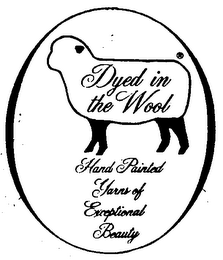 DYED IN THE WOOL HAND PAINTED YARNS OF EXCEPTIONAL BEAUTY logo