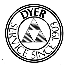 DYER SERVICE SINCE 1903 logo