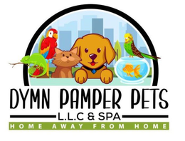 DYMN PAMPER PETS L.L.C & SPA HOME AWAY FROM HOME logo