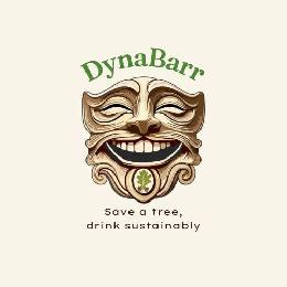 DYNA BARR SAVE A TREE, DRINK SUSTAINABLY logo