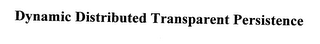 DYNAMIC DISTRIBUTED TRANSPARENT PERSISTENCE logo