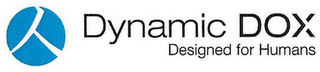 DYNAMIC DOX DESIGNED FOR HUMANS logo