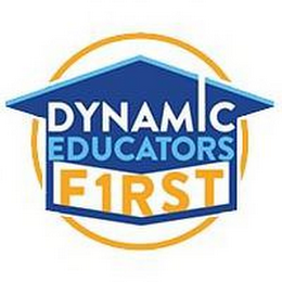 DYNAMIC EDUCATORS F1RST logo