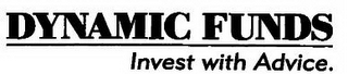 DYNAMIC FUNDS INVEST WITH ADVICE. logo