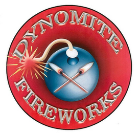 DYNOMITE FIREWORKS logo