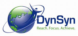 DYNSYN REACH.FOCUS.ACHIEVE. logo