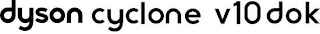 DYSON CYCLONE V10 DOK logo