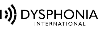 DYSPHONIA INTERNATIONAL logo