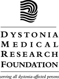 DYSTONIA MEDICAL RESEARCH FOUNDATION SERVING ALL DYSTONIA-AFFRECTED PERSONS logo