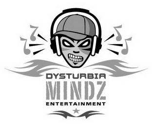 DYSTURBIA MINDZ ENTERTAINMENT logo