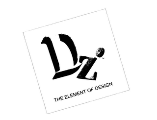 DZ THE ELEMENT OF DESIGN logo