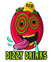 DZD DIZZY DRINKS logo