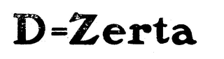 D=ZERTA logo