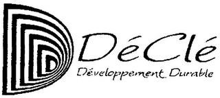 DÉCLÉ DÉVELOPPEMENT DURABLE logo