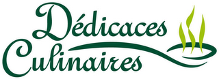 DÉDICACES CULINAIRES logo