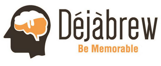 DÉJÀBREW BE MEMORABLE logo