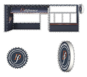 DÉLIFRANCE DF CRÉATEUR BOULANGER DEPUIS1983 logo