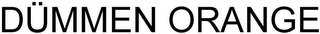 DÜMMEN ORANGE logo
