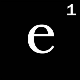 E 1 logo