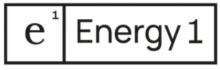 E 1 ENERGY 1