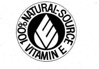 E 100% NATURAL-SOURCE VITAMIN E