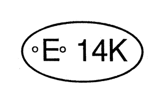 E 14K logo