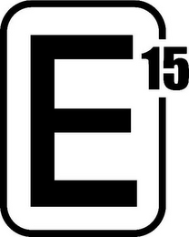 E 15 logo