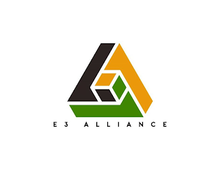 E 3 ALLIANCE logo