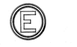 E logo