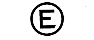 E logo