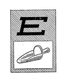E logo