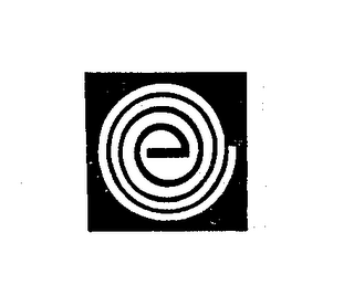 E logo