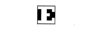E logo