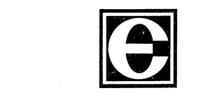 E logo