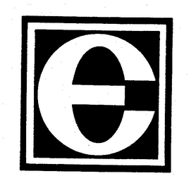 E logo