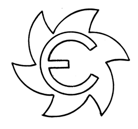 E logo