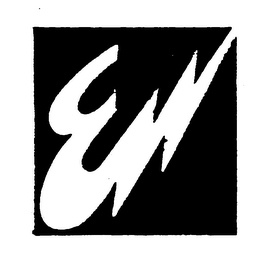 E logo