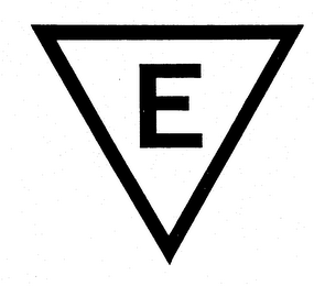 E logo
