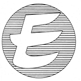 E logo