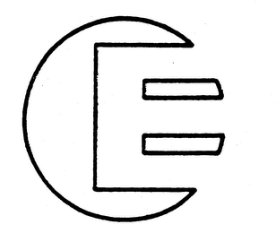 E logo