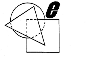E logo