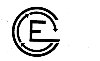 E logo