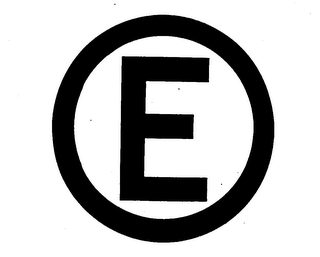 E logo