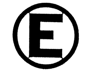 E logo