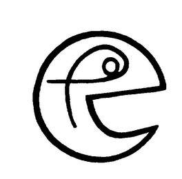 E logo