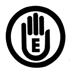 E logo