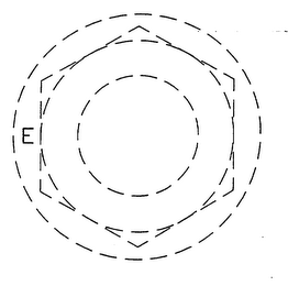 E logo