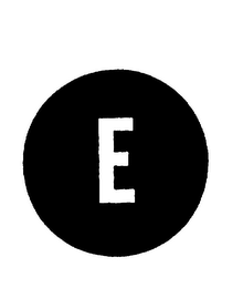 E logo