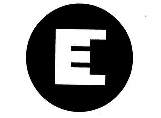 E logo