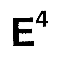 E logo